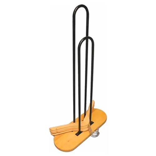101N-WD Hanger Stacker, Metal-Natural, Pkg Qty 1