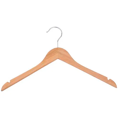 21417 Top Hanger, 17"L, Wood-Bamboo, Pkg Qty 50