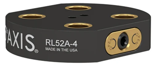 5th Axis RL52A-4 | RockLock 52.00mm Low Profile Base, 116.00mm Diameter, Aluminum, DIY Mounting