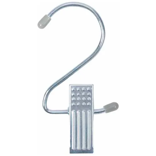 610 Hang Alls-Jaws Clip, 4-1/2"L x 3/4"W x4-1/2"H, Metal-Chrome, Pkg Qty 100