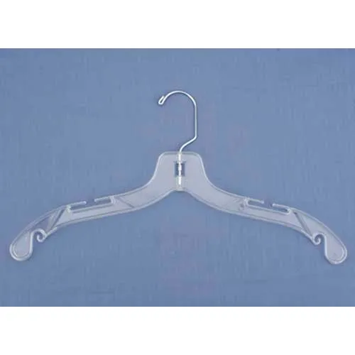 9500 Dress Hanger-Heavy Weight, 17"L, Break Resistant, Pkg Qty 100