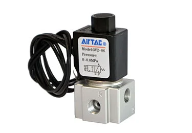 Airtac 3V2-06: Solenoid Air Valve - 3V206NCFIT