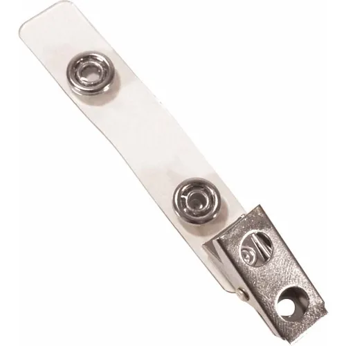 C-Line Products Badge Holder Adaptor, w/Bulldog Clip, 25 Holders/Set, 5 Packs/Set