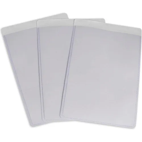 C-Line Products Self-Adhesive Shop Ticket Holder, 5 x 8, 50/BX