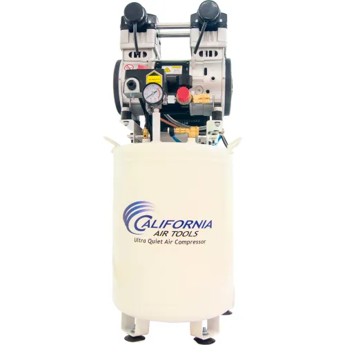 California Air Tools CAT-10020DCAD-22060, 2HP, Single-Stage Comp,10 Gal,Vert.,125PSI,5.3CFM,1PH 230V