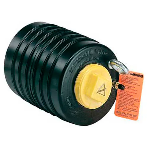 Cherne 262080 8" Muni-Ball Plug 3" Bypass, 13 PSI, 30 FT