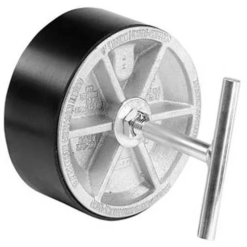 Cherne 272957 8" T-Handle Gripper Plug 3/4" Bypass 17 PSI, 40FT, Aluminum