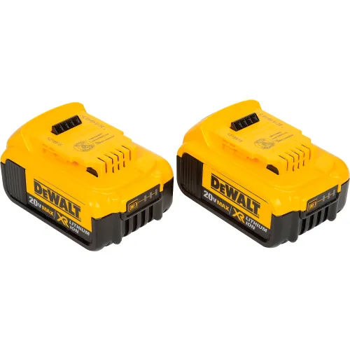 DeWalt® DCB204-2 20V Li-Ion 20V MAX Battery 4Ah Extended Capacity 2Pk