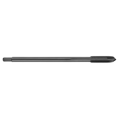 Dormer 5973663 | M10x1.00mm Thread Size x 7.00mm Shank x 18.00mm Length x 90.00mm OAL MF 6H 3 Flute Steam Tempered Coated HSS-E-PM EP11 Spiral Point Tap