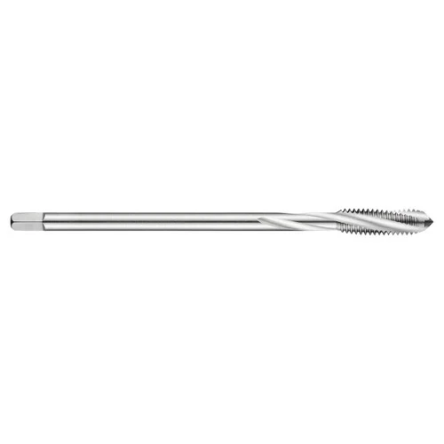 Dormer 5975323 | M12x1.75mm Thread Size x 9.00mm Shank x 23.00mm Length x 110.00mm OAL x 15 Degree Helix Angle M 6H 3 Flute Bright Coated HSS-E-PM E258 Spiral Flute Tap