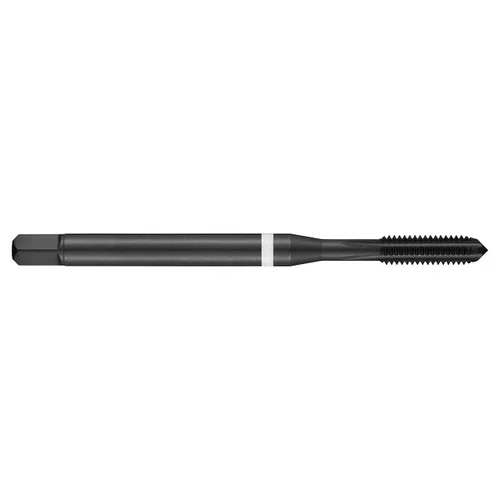 Dormer 5975692 | M4x0.70mm Thread Size x 4.50mm Shank x 12.00mm Length x 63.00mm OAL M 6HX 4 Flute Steam Tempered Coated HSS-E-PM E201 Straight Flute Tap