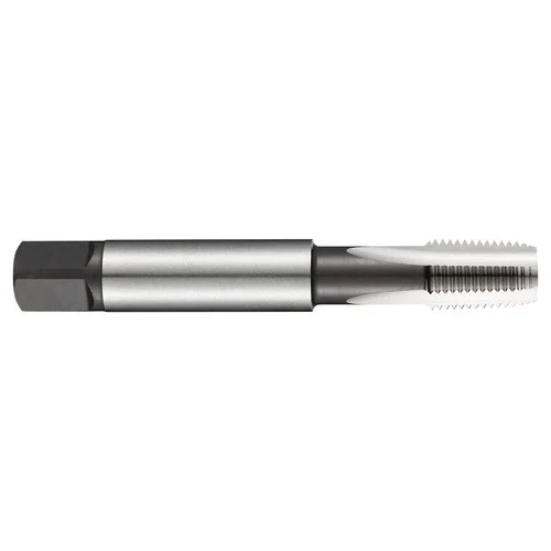 Dormer 5977556 | NPT 1/4"-18 Thread Size x 14.00mm Shank x 20.00mm Length x 100.00mm OAL 3 Flute Bright Coated HSS-E-PM E714 Straight Flute Tap