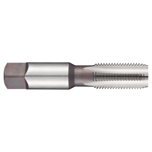 Dormer 5977575 | NPSF 1/2"-14 Thread Size x 17.50mm Shank x 35.00mm Length x 100.00mm OAL 4 Flute Bright Coated HSS E709 Standard Pipe Tap