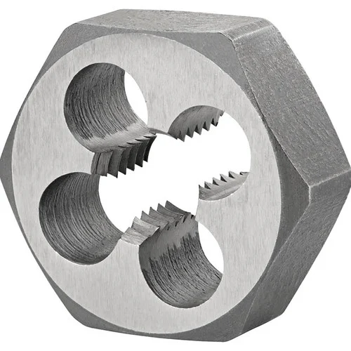 Dormer 5978698 | M8x1.25mm Size x 9.00mm OAL M Bright Coated HSS Hexagon Die