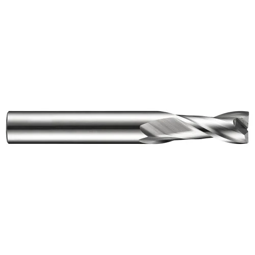 Dormer 5983046 | 8.00mm Diameter x 8.00mm Shank x 19.00mm Maximum Depth of Cut x 63.00mm OAL x 30 Degree Helix Angle 2 Flute Bright Coated HMS902 Square End Mill