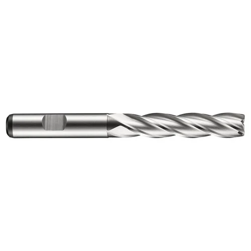 Dormer 5984606 | 14.00mm Diameter x 12.00mm Shank x 53.00mm Maximum Depth of Cut x 110.00mm OAL x 30 Degree Helix Angle 4 Flute Bright Coated HSS-E-PMC273 Square End Mill