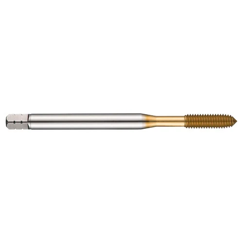 Dormer 6305734 | M4x0.70mm Thread Size x 4.50mm Shank x 12.00mm Length x 63.00mm OAL M 6HX 5 Flute TiN Coated HSS-E E292 Thread Forming Tap