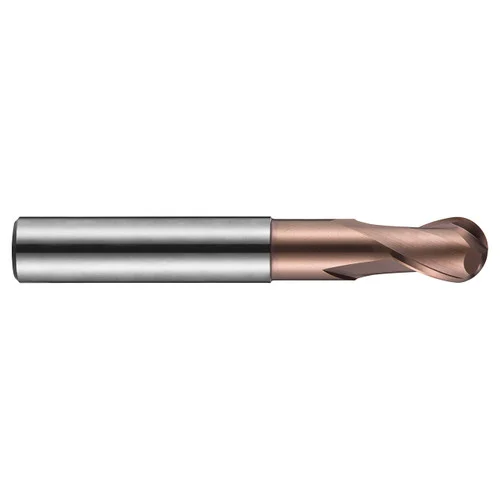 Dormer 6706519 | 3.00mm Diameter x 6.00mm Shank x 5.00mm Maximum Depth of Cut x 50.00mm OAL x 1.50mm Radius x 30 Degree Helix Angle 2 Flute TiSiN Coated HM S229 Ball End Mill