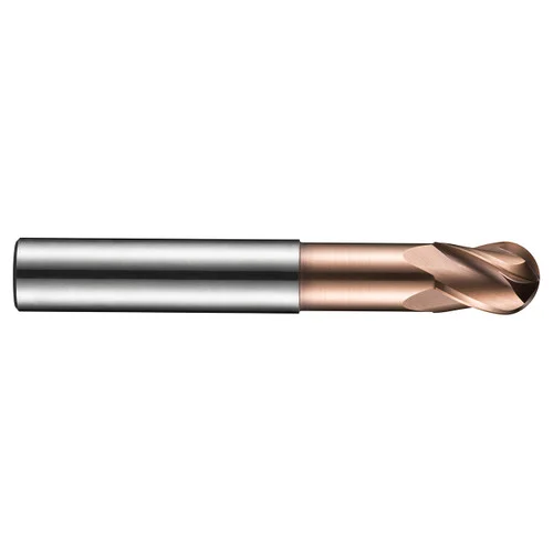 Dormer 6706575 | 3.00mm Diameter x 6.00mm Shank x 5.00mm Maximum Depth of Cut x 50.00mm OAL x 1.50mm Radius x 30 Degree Helix Angle 4 Flute TiSiN Coated HM S534 Ball End Mill