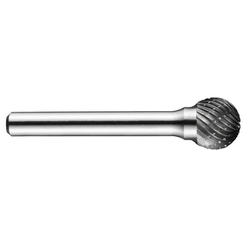Dormer 6814127 | 9.60mm Diameter x 6.00mm Shank x 54.00mm OAL Bright Coated HM P807 Burr