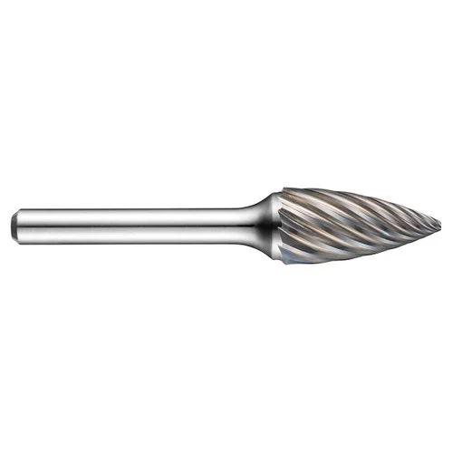 Dormer 7059529 | 6.00mm Diameter x 6.00mm Shank x 50.00mm OAL Bright Coated HM P613 Burr