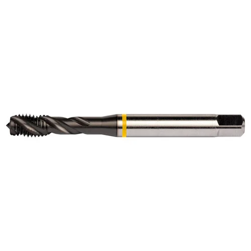 Dormer 7350528 | UNF 1/2"-20 Thread Size x 9.32mm Shank x 0.709" Length 2B 3 Flute TiAlN/Top Coated HSS-E-PM E908 Spiral Flute Tap