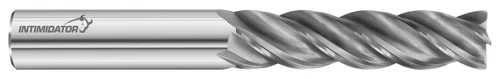 Fullerton Tool 34500 | 1/2" Diameter x 1/2" Shank x 2" LOC x 4" OAL 4 Flute FC18 Solid Carbide Corner Radius End Mill