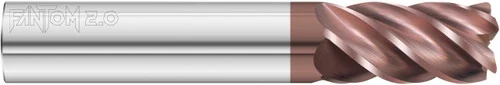 Fullerton Tool 37622 | 12.00mm Diameter x 12.00mm Shank x 25.00mm LOC x 100.00mm OAL 5 Flute FC20 Solid Carbide Corner Radius End Mill
