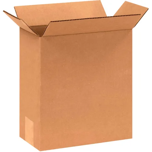 Global Industrial™ Cardboard Corrugated Boxes, 6"L x 4"W x 8"H, Kraft - Pkg Qty 25