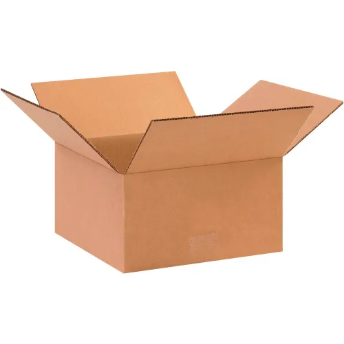 Global Industrial™ Cardboard Corrugated Boxes, 6"L x 6"W x 3"H, Kraft - Pkg Qty 25