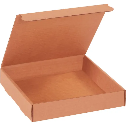 Global Industrial™ Corrugated Literature Mailers, 7-3/8"L x 7-3/8"W x 1-3/8"H, Kraft - Pkg Qty 50