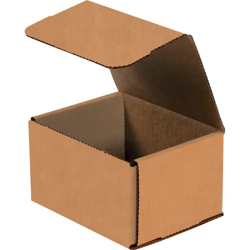 Global Industrial™ Corrugated Mailers, 5"L x 4"W x 3"H, Kraft - Pkg Qty 50