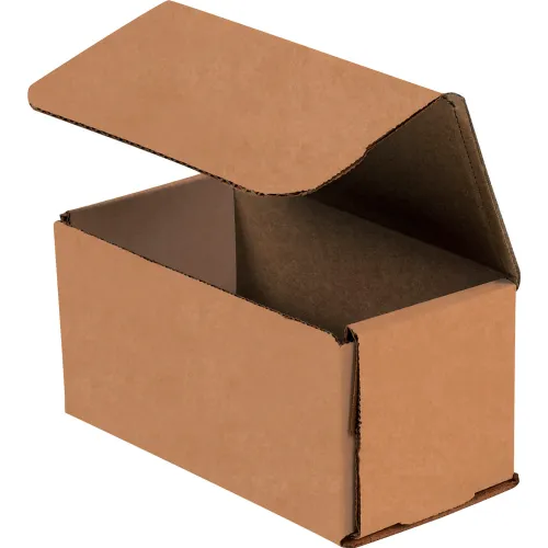 Global Industrial™ Corrugated Mailers, 6"L x 3"W x 3"H, Kraft - Pkg Qty 50
