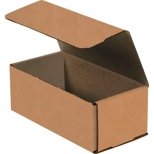 Global Industrial™ Corrugated Mailers, 8"L x 4"W x 3"H, Kraft - Pkg Qty 50