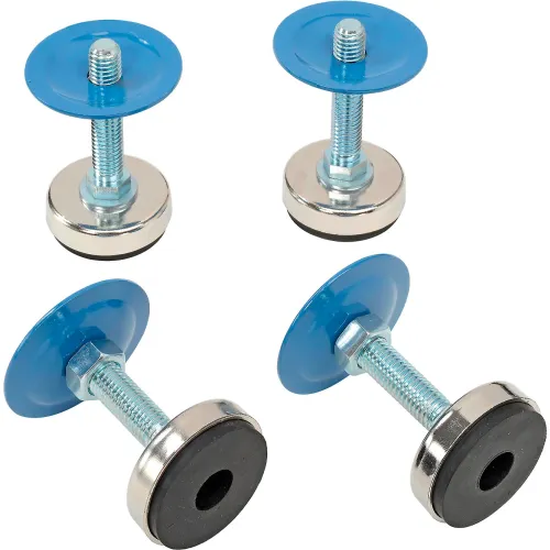 Global Industrial™ Height Adjusting Swivel Glides for Modular Drawer Cab, Price Per 4 Pieces