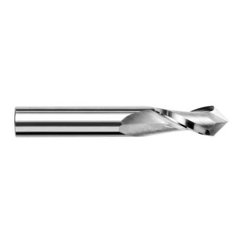 Harvey Tool 15348-2 | 3/4" Diameter x 3/4" Shank x 1-1/2" LOC 90 Degree Point Angle 2FL Uncoated Solid Carbide Drill Mill