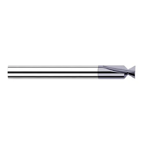 Harvey Tool 16440-C3 | 5/8" Diameter 20 Degree Included Angle AlTiN Coated Solid Carbide Dovetail Cutter
