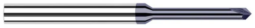 Harvey Tool 52115-C3 | 0.0930" (3/32) Neck DIA x 0.5000" (1/2) Reach x 15 Degree per side Carbide Pointed Chamfer Cutter, 2 Flutes, AlTiN Coated