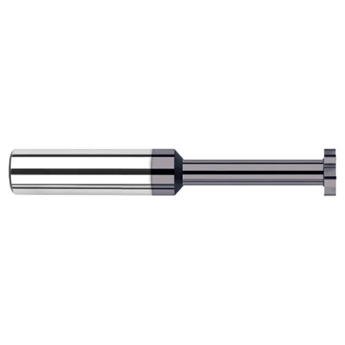 Harvey Tool 70312-C3 | 3/8" Diameter x 0.0350" Width x 3/8" Shank AlTiN Coated Carbide Woodruff-Keyseat Cutter