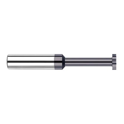 Harvey Tool 70365-C3 | 3/8" Diameter x 5/32" Cutting Width x 3/8" Shank AlTiN Coated Carbide Straight Tooth Keyseat Cutter