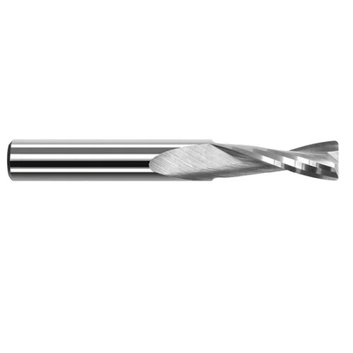 Harvey Tool 70732 | 1/2" Diameter x 1/2" Shank x 1-1/2" LOC x 4" OAL 0.0300" Radius 2FL Uncoated Carbide Corner Radius & Corner Chamfer End Mill for Plastics