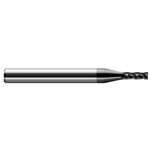 Harvey Tool 73140-C4 | 9/64" Diameter x 3/16" Shank x 9/16" LOC x 2" OAL 4 Flute Amorphous Diamond Coated Square End Mill