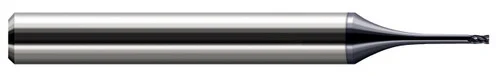 Harvey Tool 791814-C6 | 0.0140" Cutter DIA x 0.0230" Length of Cut x 0.0840" Reach Carbide Hexalobe Cutter, 4 Flutes, AlTiN Nano Coated