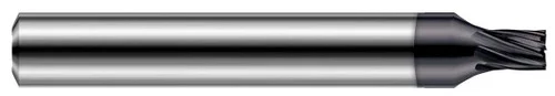 Harvey Tool 797808-C6 | 0.1250" (1/8) Cutter DIA x 0.6250" (5/8) Length of Cut Carbide Square End Mill for Hard Milling, 7 Flutes, AlTiN Nano Coated