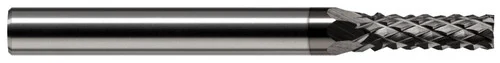 Harvey Tool 798478 | 0.0780" (5/64) Cutter DIA x 0.2340" (15/64) Length of Cut Carbide Diamond Cut End Mill, 7 RH Teeth, 9 LH Teeth