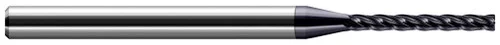 Harvey Tool 800931-C3 | 0.0310" (1/32) Cutter DIA x 0.0050" Radius x 0.2180" (7/32) Length of Cut Carbide Corner Radius End Mill, 4 Flutes, AlTiN Coated