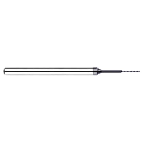 Harvey Tool 810095-C3 | 0.0095" Diameter 130 Degree Drill Point Angle AlTiN Coated Carbide Micro Tool Bit