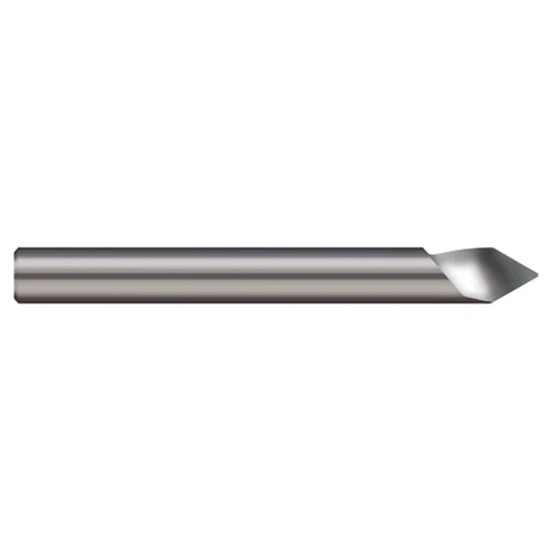 Harvey Tool 814712 | 90 Degree Included Angle x 3/16" Shank x 2" OAL Uncoated Carbide Engraving Cutter