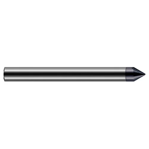 Harvey Tool 817508-C6 | 60 Degree Included Angle x 1/8" Shank x 1-1/2" OAL AlTiN Nano Coated Carbide Engraving Cutter