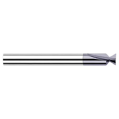 Harvey Tool 827932-C3 | 1/2" Diameter x 1/2" Shank x 1/2" Width x 70 Degree Included Angle AlTiN Coated Carbide Dovetail Cutter